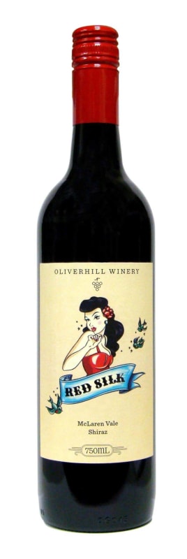 Oliverhill Red Silk Shiraz 2017 Front Bottle Shot