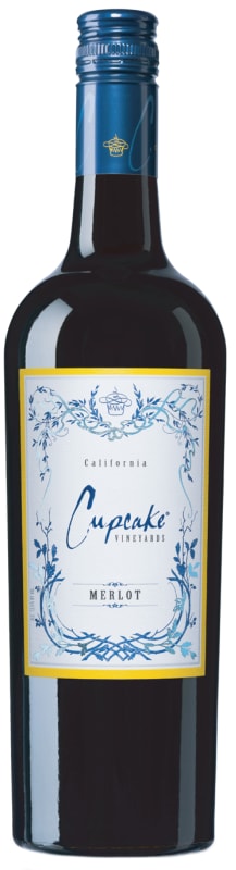 Cupcake Vineyards Merlot 2021 Front Bottle Shot