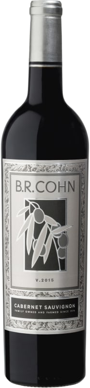 B.R. Cohn Silver Label Cabernet Sauvignon 2015 Front Bottle Shot