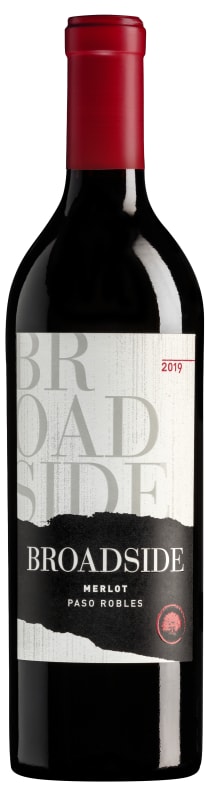 Broadside Margarita Merlot 2019 Front Bottle Shot