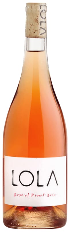 LOLA Wines Rose of Pinot Noir 2022 Front Bottle Shot
