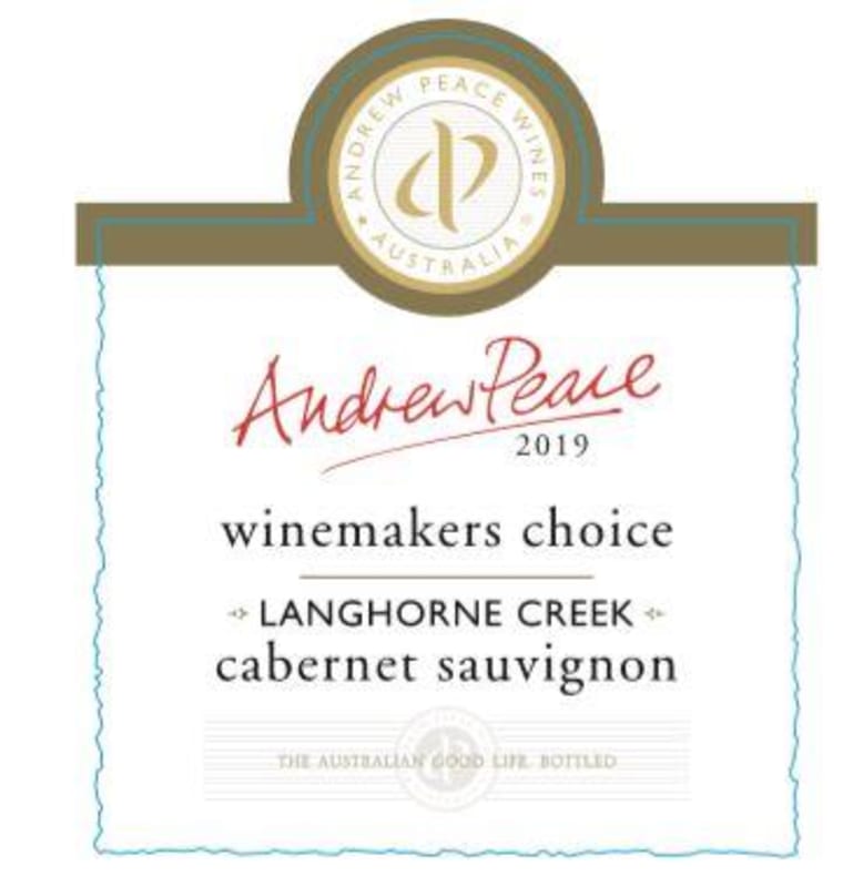 Andrew Peace Wines Andrew Peace Winemakers Choice Cabernet Sauvignon 2019 Front Label