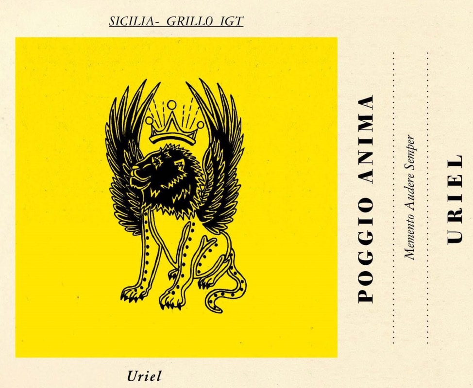 Poggio Anima Uriel Grillo 2017 Front Label