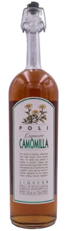 Poli Camomilla Liqueur (700ML) Front Bottle Shot