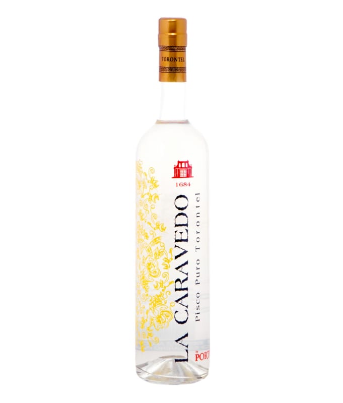 Caravedo Torontel Pisco Front Bottle Shot