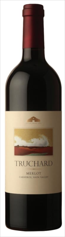 Truchard Estate Merlot 2018 Front Bottle Shot