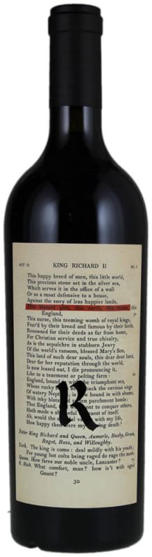 Realm Cellars The Bard (1.5 Liter Magnum) 2016 Front Bottle Shot