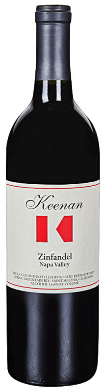 Keenan Zinfandel 2014 Front Bottle Shot