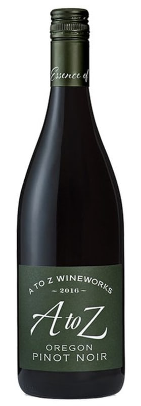 A to Z Pinot Noir 2016 Front Bottle Shot
