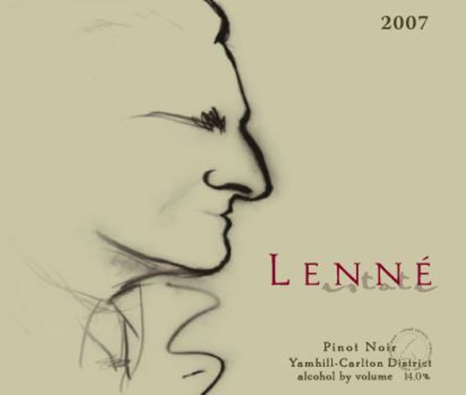 Lenne Estate Pinot Noir 2007 Front Label