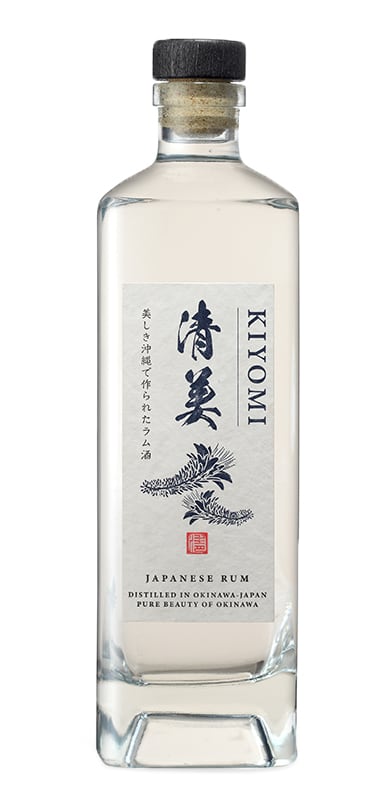 Kiyomi Japanese Rum Front Bottle Shot