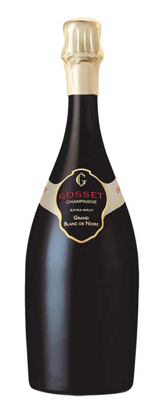 Gosset Grand Blanc de Noirs Extra Brut Front Bottle Shot