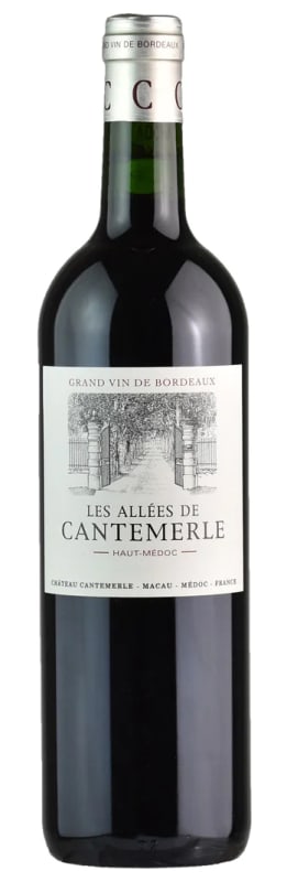 Chateau Cantemerle Les Allees de Cantemerle 2019 Front Bottle Shot