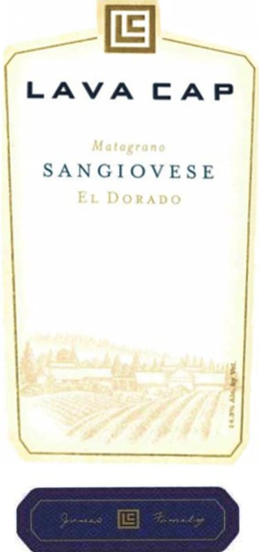 Lava Cap Matagrano Sangiovese 2010 Front Label