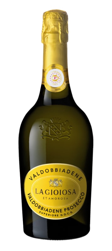 La Gioiosa Valdobbiadene Prosecco Superiore Front Bottle Shot