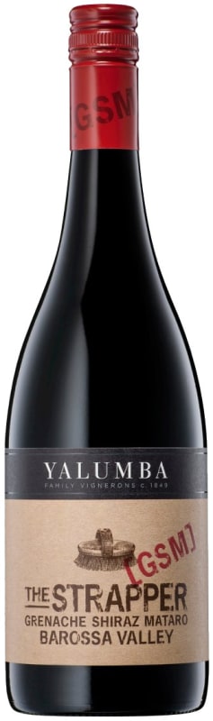 Yalumba The Strapper GSM Barossa 2014 Front Bottle Shot