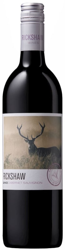 Rickshaw Cabernet Sauvignon 2021 Front Bottle Shot