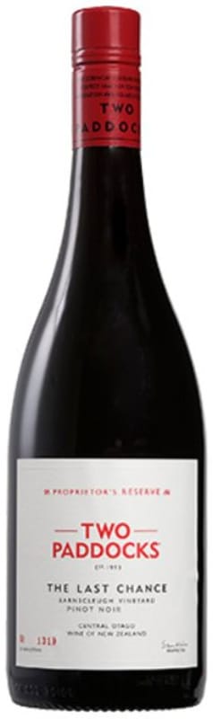 Two Paddocks The Last Chance Pinot Noir 2015 Front Bottle Shot