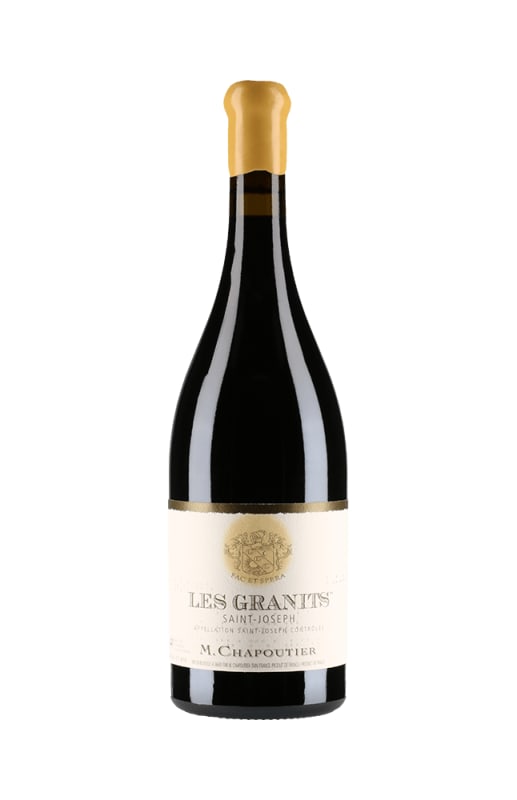 M. Chapoutier Saint-Joseph Les Granits Rouge 2016 Front Bottle Shot