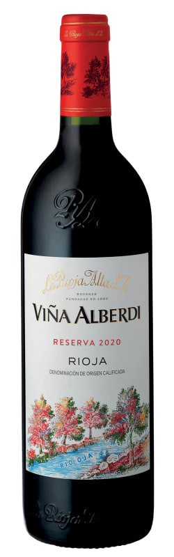 La Rioja Alta Vina Alberdi Reserva Tinto 2021 Front Bottle Shot