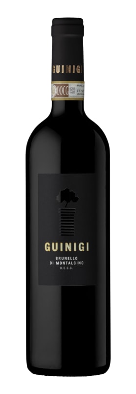 Guinigi Brunello di Montalcino 2018 Front Bottle Shot