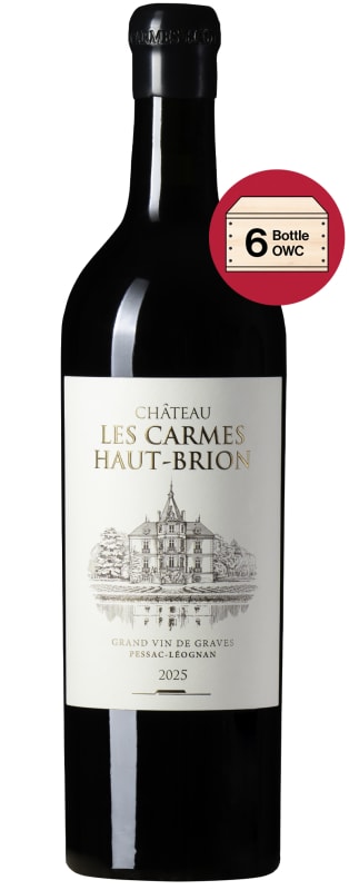 Chateau Les Carmes Haut-Brion (6 Bottles in OWC - Futures Pre-Sale) 2025 Front Bottle Shot
