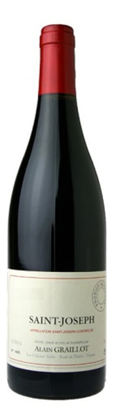 Alain Graillot Saint-Joseph Rouge 2020 Front Bottle Shot