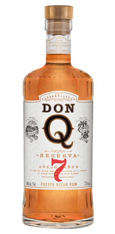 Don Q Reserva 7 Rum Front Bottle Shot