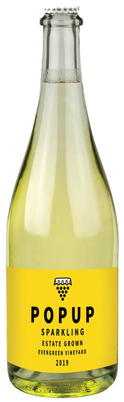 POPUP Sparkling Wine 2019 Front Bottle Shot