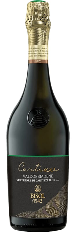 Bisol Cartizze Prosecco Superiore 2021 Front Bottle Shot