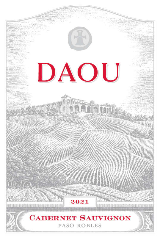 DAOU Cabernet Sauvignon (375ML half-bottle) 2021 Front Label