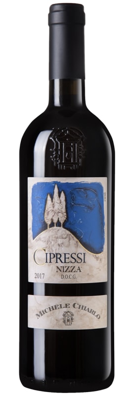 Michele Chiarlo Nizza Cipressi Barbera 2017 Front Bottle Shot