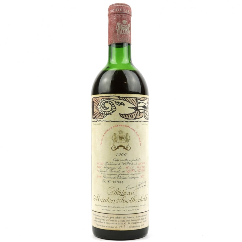 Chateau Mouton Rothschild 1966 | Wine.com