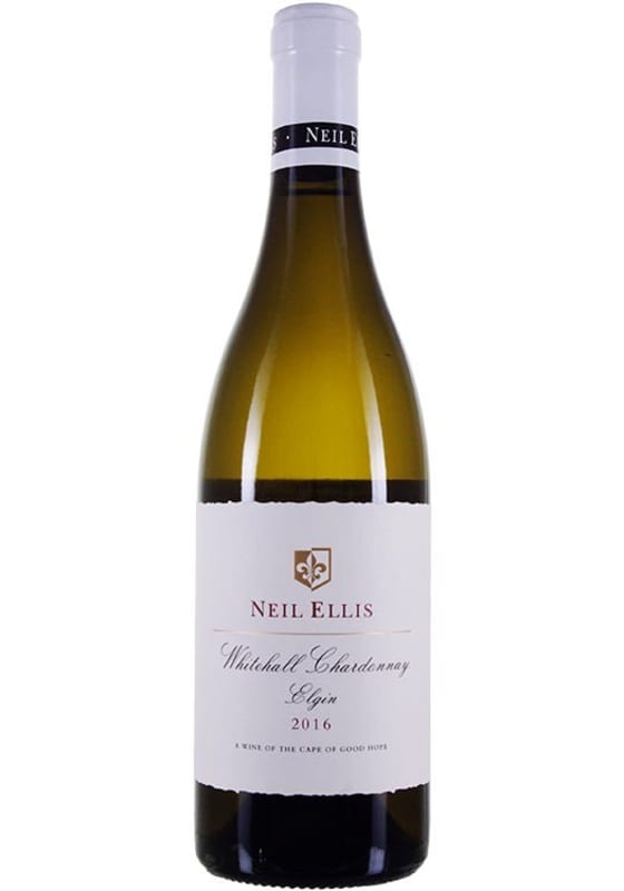 Neil Ellis Whitehall Chardonnay 2016 Front Bottle Shot