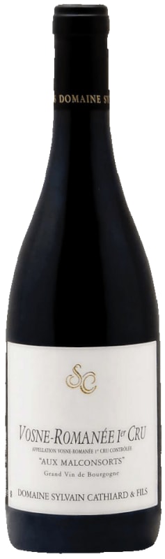 Sylvain Cathiard Vosne-Romanee Aux Malconsorts Premier Cru 2021 Front Bottle Shot