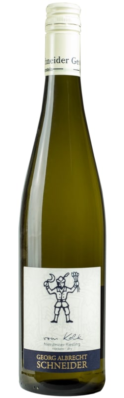 Georg Albrecht Schneider Vom Kalk Riesling Trocken 2020 Front Bottle Shot