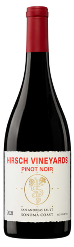 Hirsch San Andreas Fault Pinot Noir 2021 Front Bottle Shot