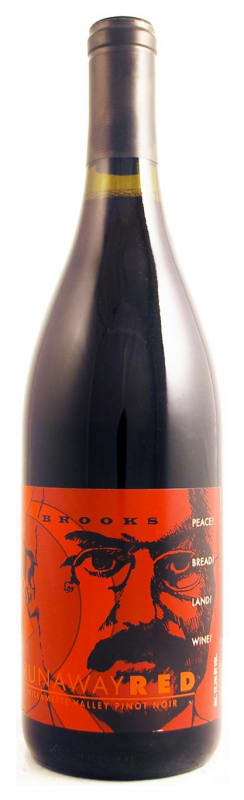Brooks Runaway Red Pinot Noir 2018 Front Bottle Shot
