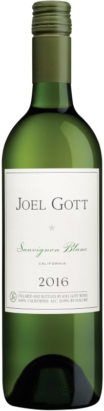 Joel Gott California Sauvignon Blanc 2016 Front Bottle Shot