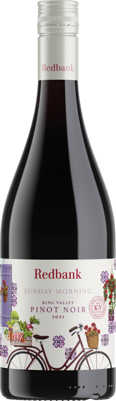 Redbank Sunday Morning Pinot Noir 2021 Front Bottle Shot
