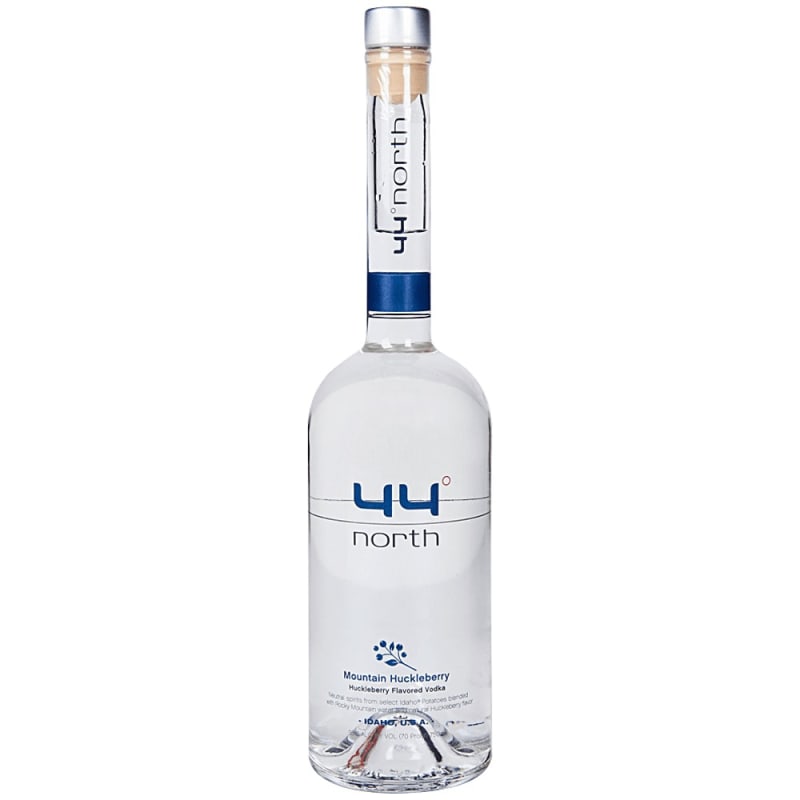 44 North Mountain Huckleberry Vodka Front Bottle Shot