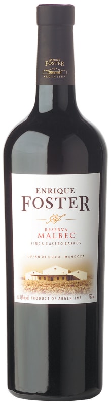 Enrique Foster Reserva Malbec 2007 Front Bottle Shot