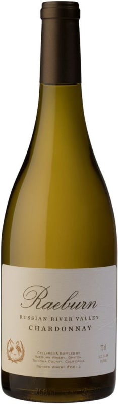 Raeburn Russian River Valley Chardonnay 2018 Front Bottle Shot