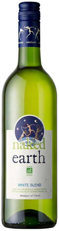 Naked Earth White Blend 2017 Front Bottle Shot