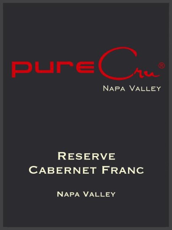 PureCru Napa Valley Reserve Cabernet Franc 2012 Front Label