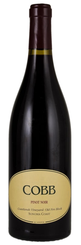 Cobb Wines Coastlands Vineyard Old Firs Block Pinot Noir 2017 Front Bottle Shot