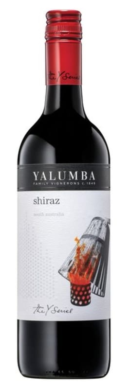 Yalumba Y Series Shiraz 2014 Front Bottle Shot