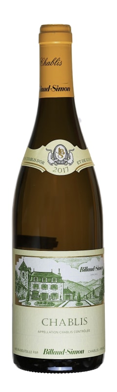 Billaud-Simon Chablis (375ML half-bottle) 2017 Front Bottle Shot