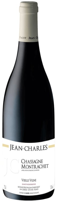 Domaine Jean-Charles Chassagne-Montrachet Vieille Vigne Rouge 2024 Front Bottle Shot