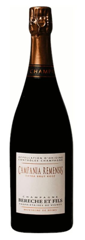 Bereche & Fils Campania Remensis Rose Extra Brut 2021 Front Bottle Shot